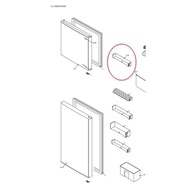 SHARP A252 SJ- 285 SJ 286 SJ 326 FRIDGE FREEZER F DOOR POCKET ORIGINAL (Located at the top) (Freezer