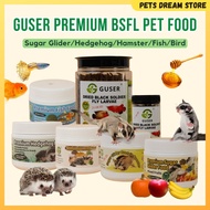 Guser Sugar glider Food BSFL protein booster HPW hedgehog food dried BSFL JY hobbies sugar glider fo