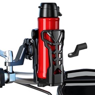 Water Bottle Holder For Motorcycle Atmosphere Light Bike Cup Holder 360Rotation Expandable ATV Cup Holder For Scooter Bike Boat