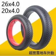 Tayar Fat Bike 20x4.0 / 24x4.0 / 26x4.0 Tyre Fatbike