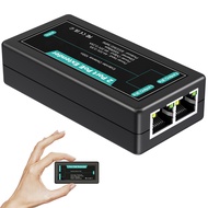 VIMIN 2-Port Gigabit PoE Extender, 1 in 2 out Indoor PoE Repeater Support IEEE802.3af/at with 1000Mb