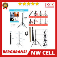 Light Stand Tripod 2,1 Meter / Tripod 2.1 Meter For Ring Light / Tripod Stand Kamera / Tripod Ring Light