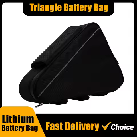 36V 48V 60V 72V E-BIKE Electric Bicycle Triangle Battery Bag Black Bicycle Frame Triangle Bags Max l