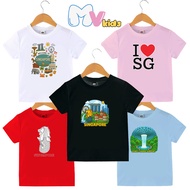 Children's T-shirts By Singapore Singapore Children's Tops By2