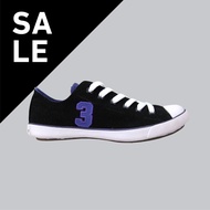 Women's Casual Sneakers Shoes - LUCKY STAR - CYDIA - Black Purple