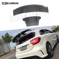 Carbon Fiber  V Style Spoiler Rear Trunk Wing Spoiler For Mercedes Benz W176 A180 A200 A260 A45 AMG 