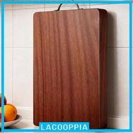 [Lacooppia] Chopping Board Indoor Kitchen Gadget Wooden Cutting Board Butcher Block with Handle for 