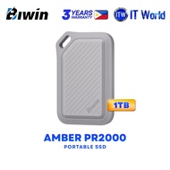 Biwin Amber PR2000 Grey 1TB Portable SSD USB 3.2 Gen2x2 2000MB/s, AMBER PR2000, itw