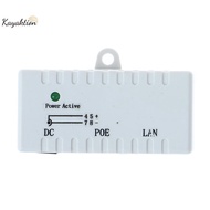 Kayaktion 12V - 48V Passive POE injector for IP Camera VoIP Phone Netwrok AP device Nice
