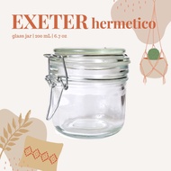 EXETER Hermetico Glass Jar 200 mL| Toples Kaca | Jar Bumbu Beling