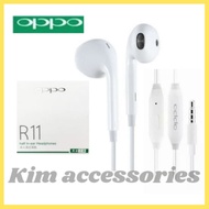 Handsfree headset earphone handset original R11 oppo R7s R9 R9plus Most