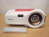 #【小劉二手家電】EPSON 超短焦投影機,支援外接HDMI,外觀乾淨,附線材,含遙控,現場可測試 ! EB-410W