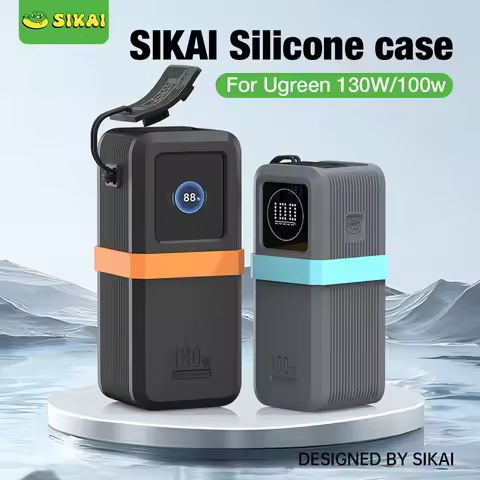 SIKAI Silicone Case for UGREEN Nexode Power Bank 20000mAh 130W Portable Travel Case for UGREEN Nexod