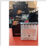 💥BATTERY MUTAKIN YB5L-BS (LC135V1,EGO V1,KRISS110,LAGENDA 110)