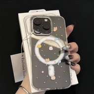 Small colored animals used for iPhone17pro15 plus magnetic mobile phone case