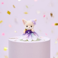 (NEW Sylvanian Families Baby Fennec Fox Flower Dress Costume - New Release 2025 Fashion