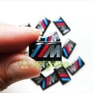 Emblem Logo Sticker Sticker Wheel Stir BMW M Power High Quality (Gallery Core Nissan Parts)