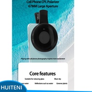 Clip-On Phone Lens Set With Polarizing Filter For Enhanced Photos Cpl Filter For Phone With Clip 67m
