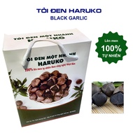 Tỏi đen tỏi đen một nhánh HARUKO lên men 90 ngày từ tỏi cô đơn theo công nghệ nhật bản đóng 300g và