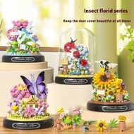 Insect Whisper DIY Flower Garden - Eternal Bloom Building Blocks Decoration