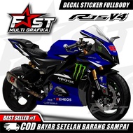 Decal R15 V4 Fullbody Monster Lis Variation Fullblock Motorcycle Vehicle