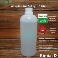 Aquadest - 1 Liter - Air Suling - Air Murni Limited
