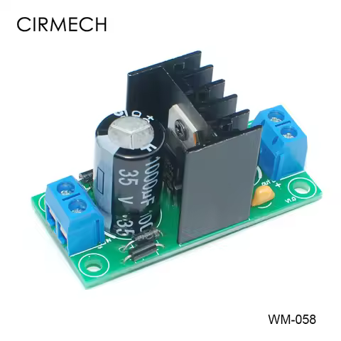 CIRMECH 7805 7809 7812 7815 Three Terminal Regulator Module Power Supply Module DIY KIT
