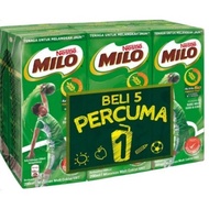 Milo Chocolate Malt Uht Packet Drink 200ml x 6 Pieces - Energy Boost