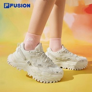 [ New Arrival ] FILA FUSION BIANCO Street Women Sneakers Women Shoes Sports Shoes White Shoes