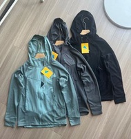 Klattermusen Hugin Zip Hoodie  攀山鼠戶外機能速乾彈性連帽拉鍊接拼外套