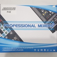 Original AUDIOLINE F42 2 Channel AUDIO MIXER