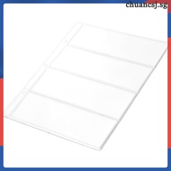 🧂 10Pcs PVC Transparent Currency Album Pages Storage Organizer Sheets