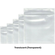 PLASTIC ZIPPER BAG 2x3 2.5x3.5 3x4 3x5 4x6 (100PCS)