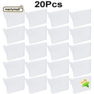 MERLYMALL 20Pcs Fridge Organizer Partition, Plastic  Fridge Container Divider, Practical Multipurpos