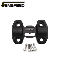 SEMSPEED Motorcycle CNC Handlebar Mount Bar Clamp Top Cover For FKM Venture 150 Dayang FEKON Venture