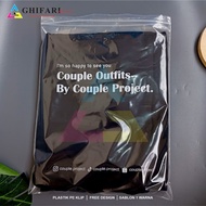 Custom screen-printed clear plastic clips (min 1000 pcs) plastic bags, clothing packing plastic, imp