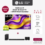 [New] LG OLED evo AI G5 65" 4K Smart TV + S95TR 9.1.5ch Soundbar [Bundle Deal]