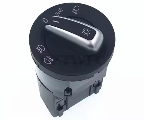 Free Shipping For AUDI A4 8E B6 TT 8N Transporter T5 Chrome Headlight Fog Lamp Switch 6RD941531