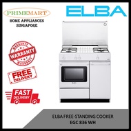 ELBA EGC 836 WH FREE-STANDING COOKER - 1 YEAR LOCAL MANUFACTURER WARRANTY