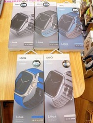 UNIQ Linus Airosoft 矽膠防水透氣錶帶 for Apple Watch