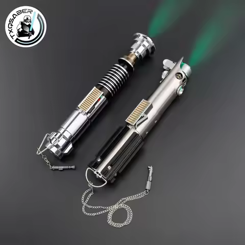 TXQ LUKE Skywalker Surper SNV4 Metal Hilt Combat Lightsaber Proffie Smooth Swing Blaster Metal Toys 
