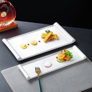 baking accessories dessert table decorations Ceramic KTV Fruit Plate Buffet Display Plate Fan-shaped