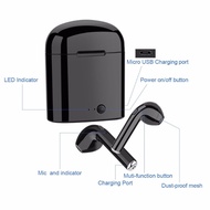 I7s TWS Wireless Headphones Bluetooth Earphone Stereo Earbud Headset with Charging Box for IPhone 6 7 8 X Android IOS Systems