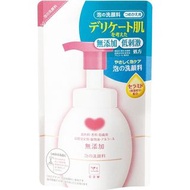 日本Cow Soap 牛乳石鹼無添加泡泡洗顏潔面乳 mutenka Additive-free Cleansing Foam 補充裝 Refill Pack 180ml