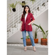 She Overal Women's Top Korean Look Blazer Ema