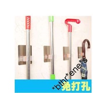 多功能吸盤 掃把掛架連兩掛鉤 浴室壁掛 工具夾 拖把架 雨傘架重複貼掛勾