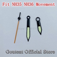 Goutent Black Green Watch Hands Fit ETA 2836 2824 DG2813 3804 Miyota 8215 821A NH35 NH36 Movement Gr