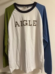 男裝Aigle T恤 (Size M)（包順豐）