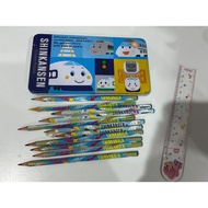 Second-Hand Colored Pencils Shinkansen Train