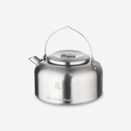 QUECHUA 登山健行露營用不鏽鋼水壺1 L MH500